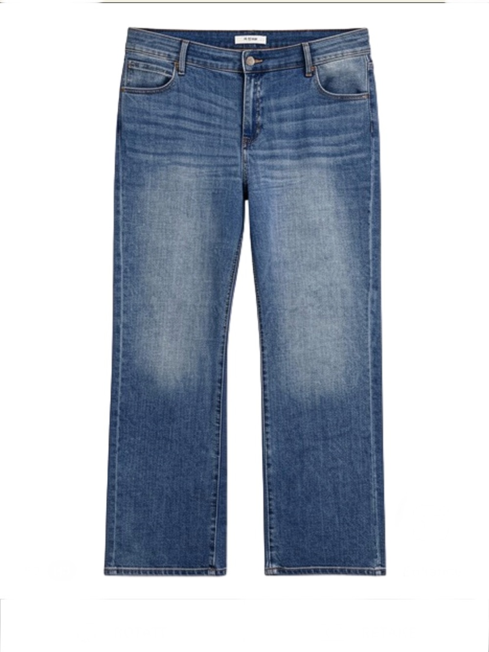 Liverpool Women's Boot Cut Jeans in Medium Blue Fade